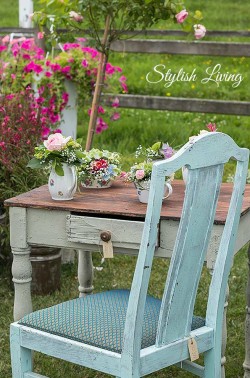 Shabby Chic Deko Garten